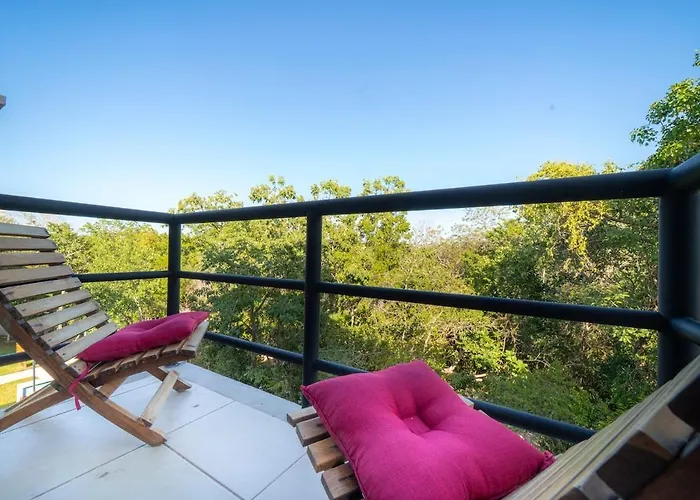 In Rooftop With Jungle View Apartment Puerto Morelos